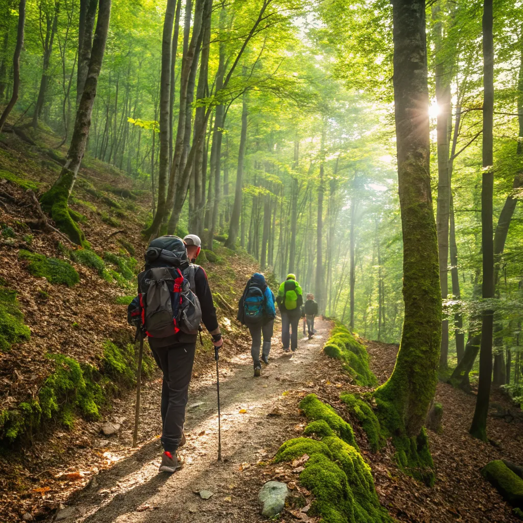 Guided hiking in Olympus forest